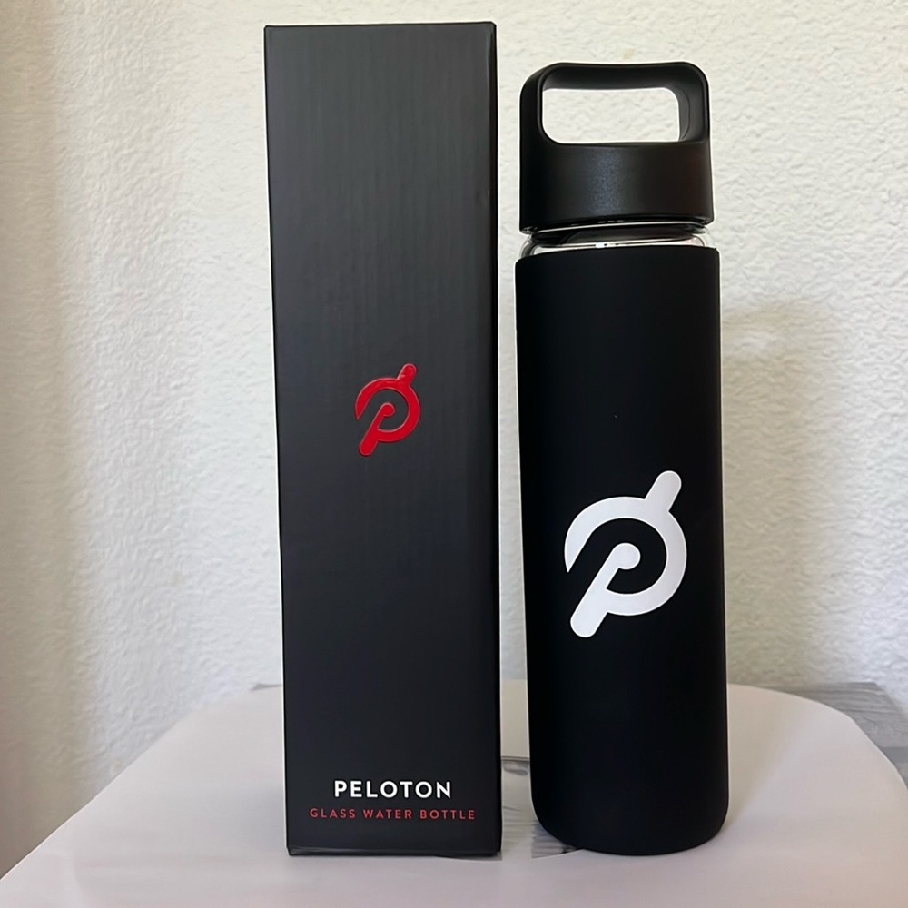 Peloton Glass water Bottle